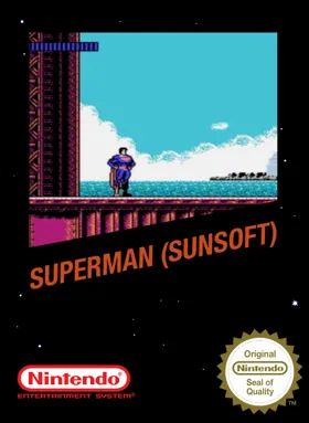 Superman (USA) (Proto) (Sunsoft) box cover front